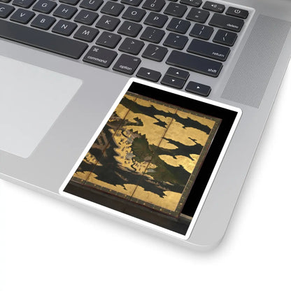 unknown - Cherry Blossom Viewing at Itsukushima and Yoshino - first half 17th century v6 - STICKER Vinyl Kiss-Cut Decal