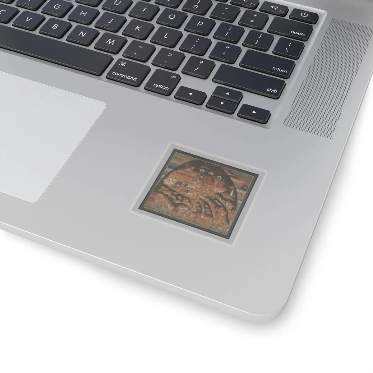 unknown - Chōmeiji Temple Pilgrimage Mandala - second quarter 16th century v1 - STICKER Vinyl Kiss-Cut Decal