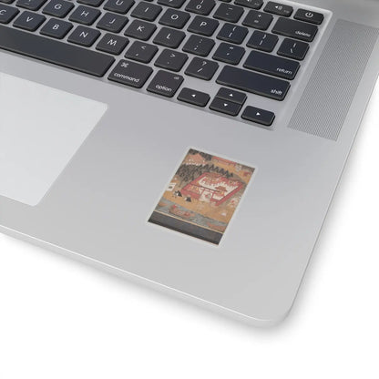 unknown - Chōmeiji Temple Pilgrimage Mandala - second quarter 16th century v10 - STICKER Vinyl Kiss-Cut Decal