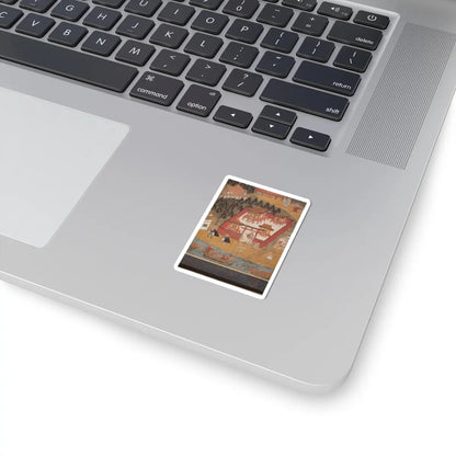 unknown - Chōmeiji Temple Pilgrimage Mandala - second quarter 16th century v10 - STICKER Vinyl Kiss-Cut Decal