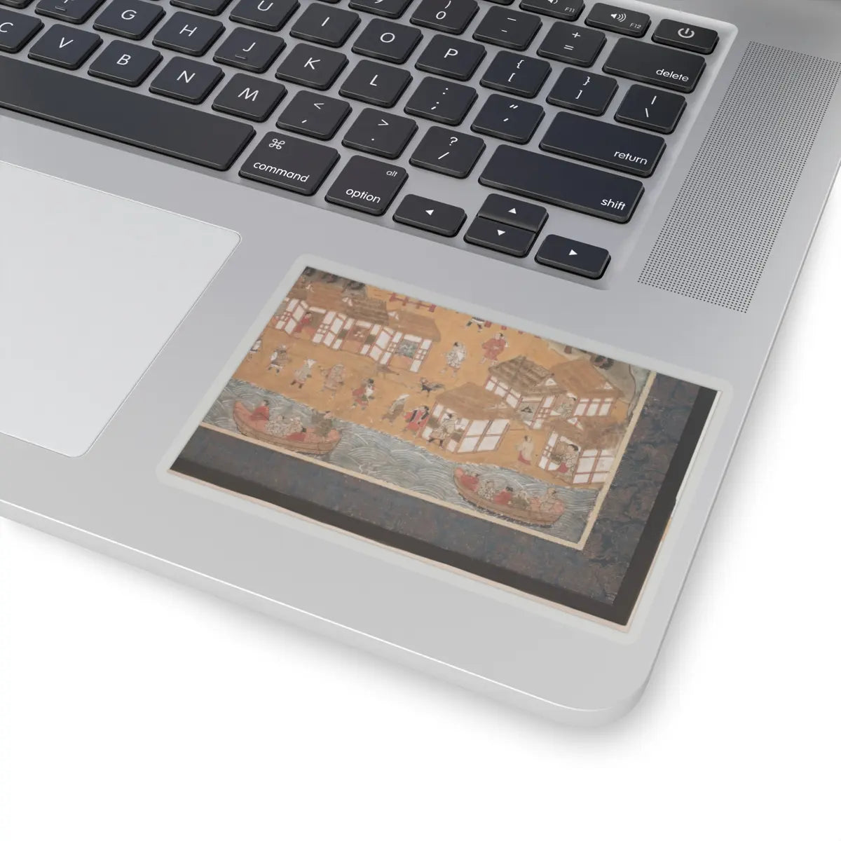 unknown - Chōmeiji Temple Pilgrimage Mandala - second quarter 16th century v6 - STICKER Vinyl Kiss-Cut Decal
