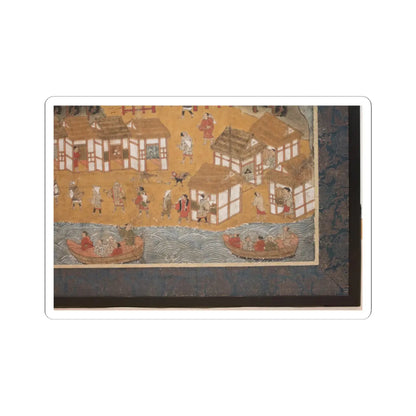 unknown - Chōmeiji Temple Pilgrimage Mandala - second quarter 16th century v6 - STICKER Vinyl Kiss-Cut Decal
