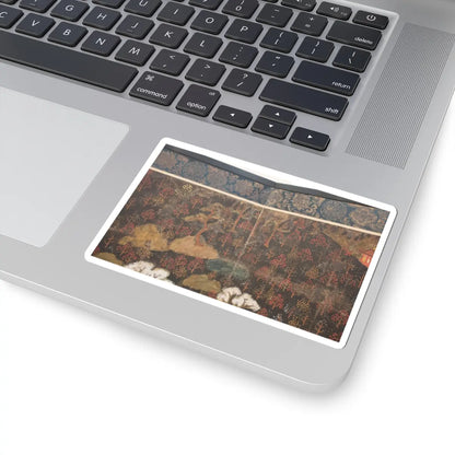 unknown - Chōmeiji Temple Pilgrimage Mandala - second quarter 16th century v7 - STICKER Vinyl Kiss-Cut Decal