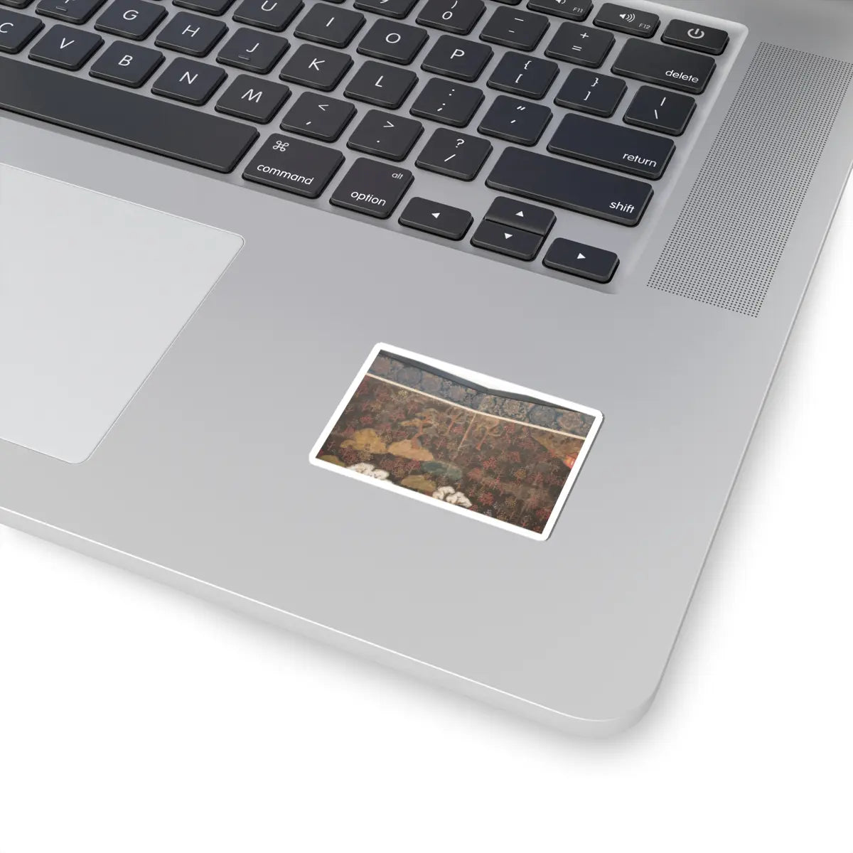 unknown - Chōmeiji Temple Pilgrimage Mandala - second quarter 16th century v7 - STICKER Vinyl Kiss-Cut Decal