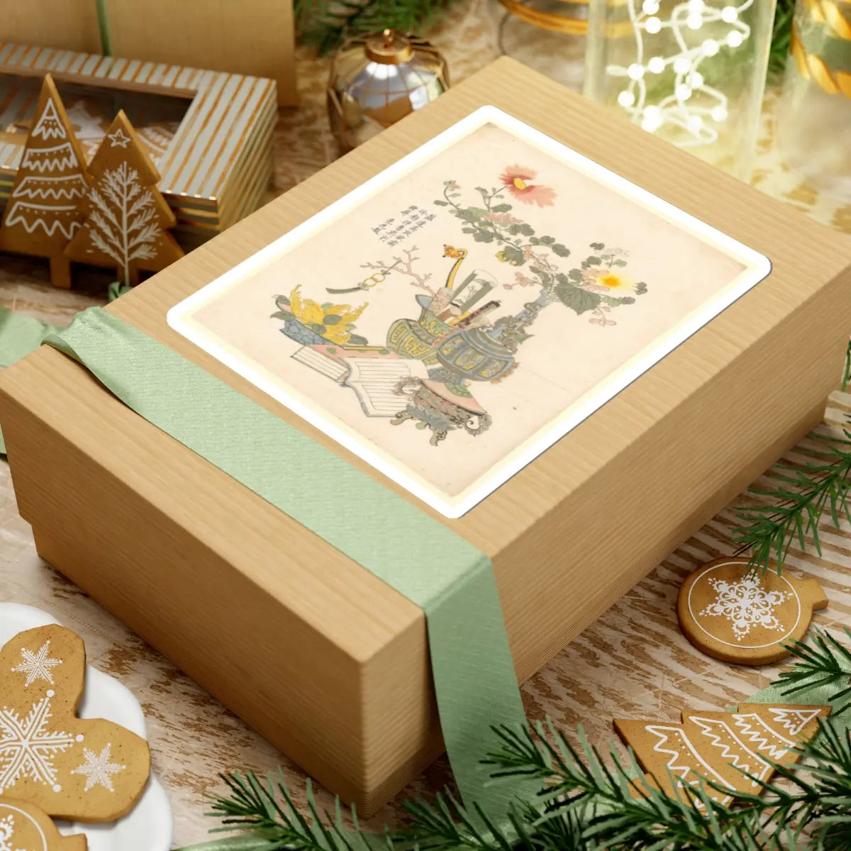 SKU:TSS-STICK-NKNCHR-6X6-2 Sizes:6" × 6" Types:White