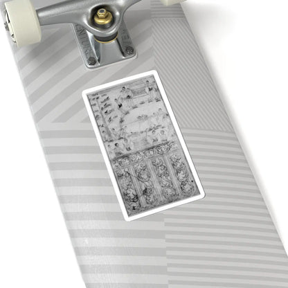 unknown - Cremation of Jujaka's Body()- Scene from Vessantara Jataka - 19th–20th century - STICKER Vinyl Kiss-Cut Decal