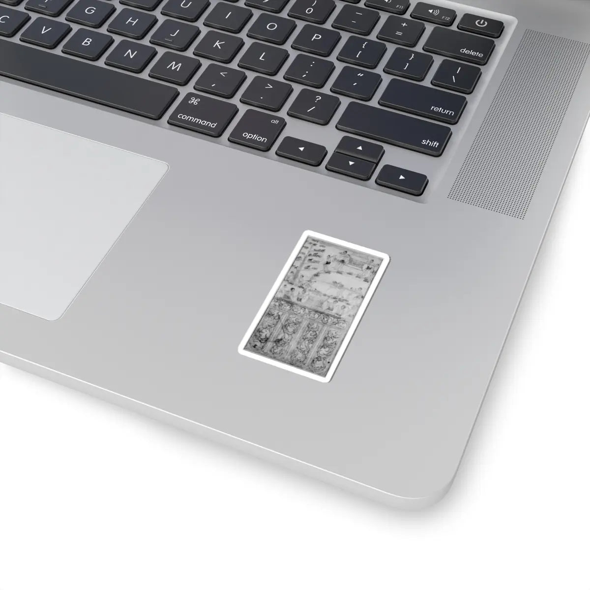 unknown - Cremation of Jujaka's Body()- Scene from Vessantara Jataka - 19th–20th century - STICKER Vinyl Kiss-Cut Decal