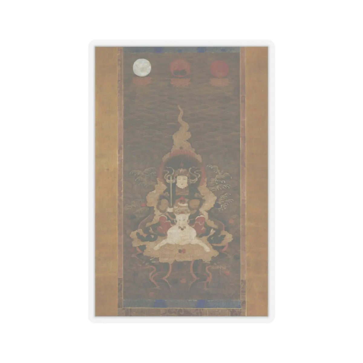 unknown - Dakini - 14th century v1 - STICKER Vinyl Kiss-Cut Decal