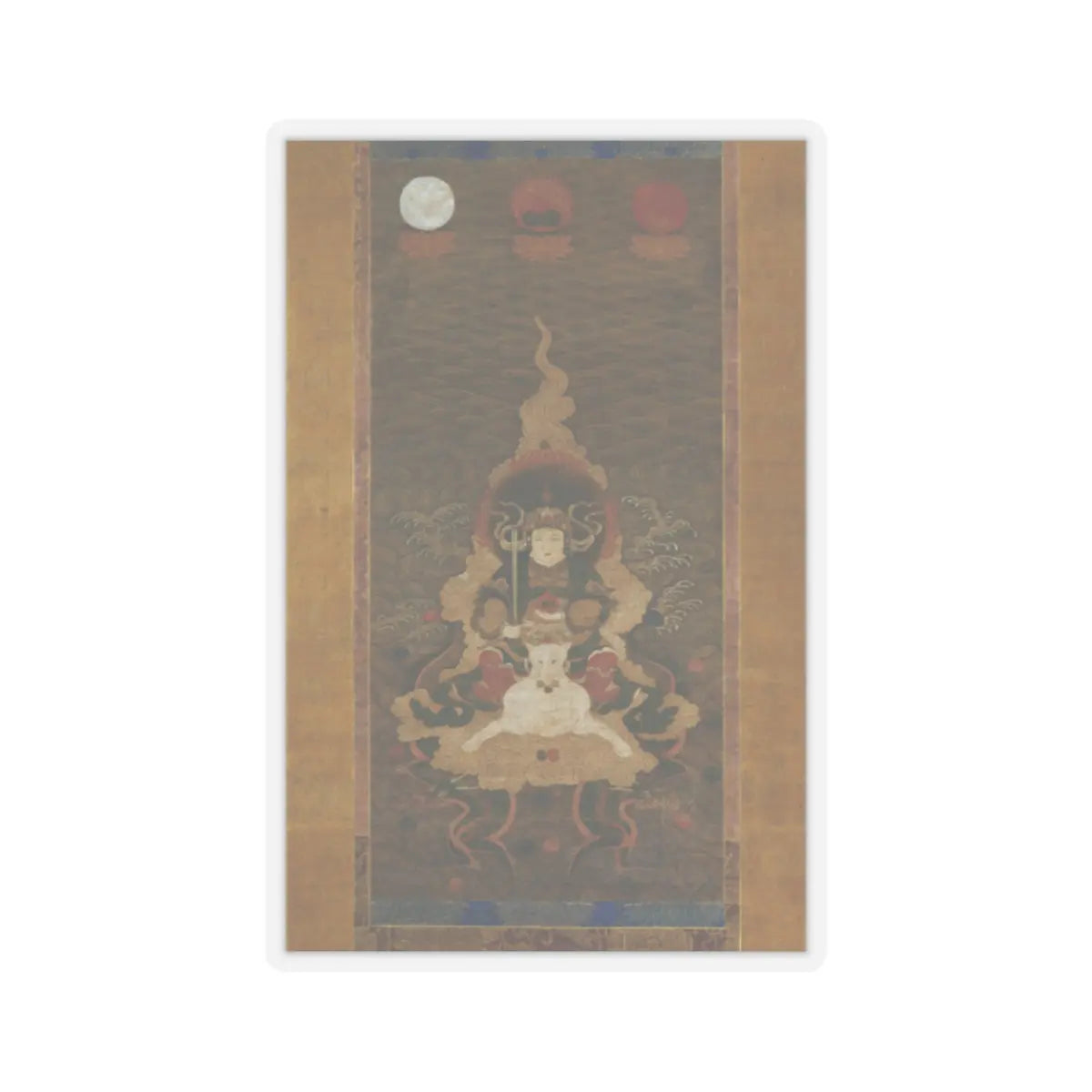 unknown - Dakini - 14th century v1 - STICKER Vinyl Kiss-Cut Decal