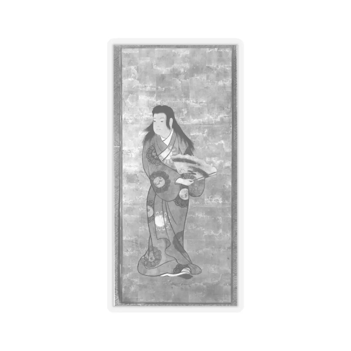 unknown - Dancers - late 17th–early 18th century v2 - STICKER Vinyl Kiss-Cut Decal