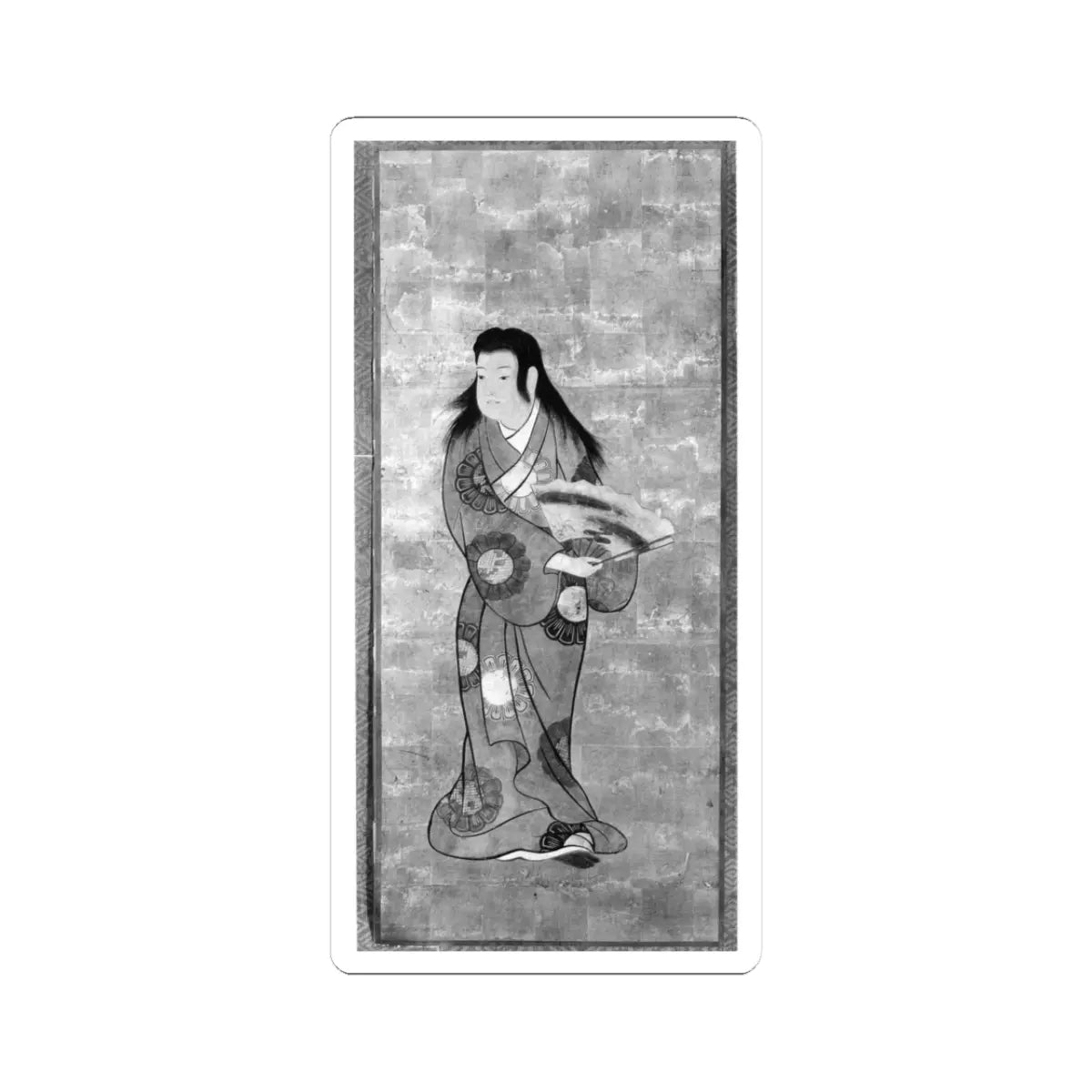unknown - Dancers - late 17th–early 18th century v2 - STICKER Vinyl Kiss-Cut Decal
