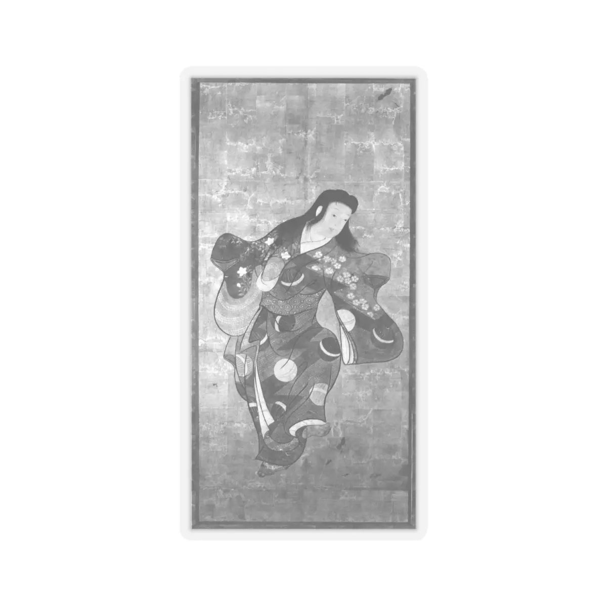 unknown - Dancers - late 17th–early 18th century v4 - STICKER Vinyl Kiss-Cut Decal