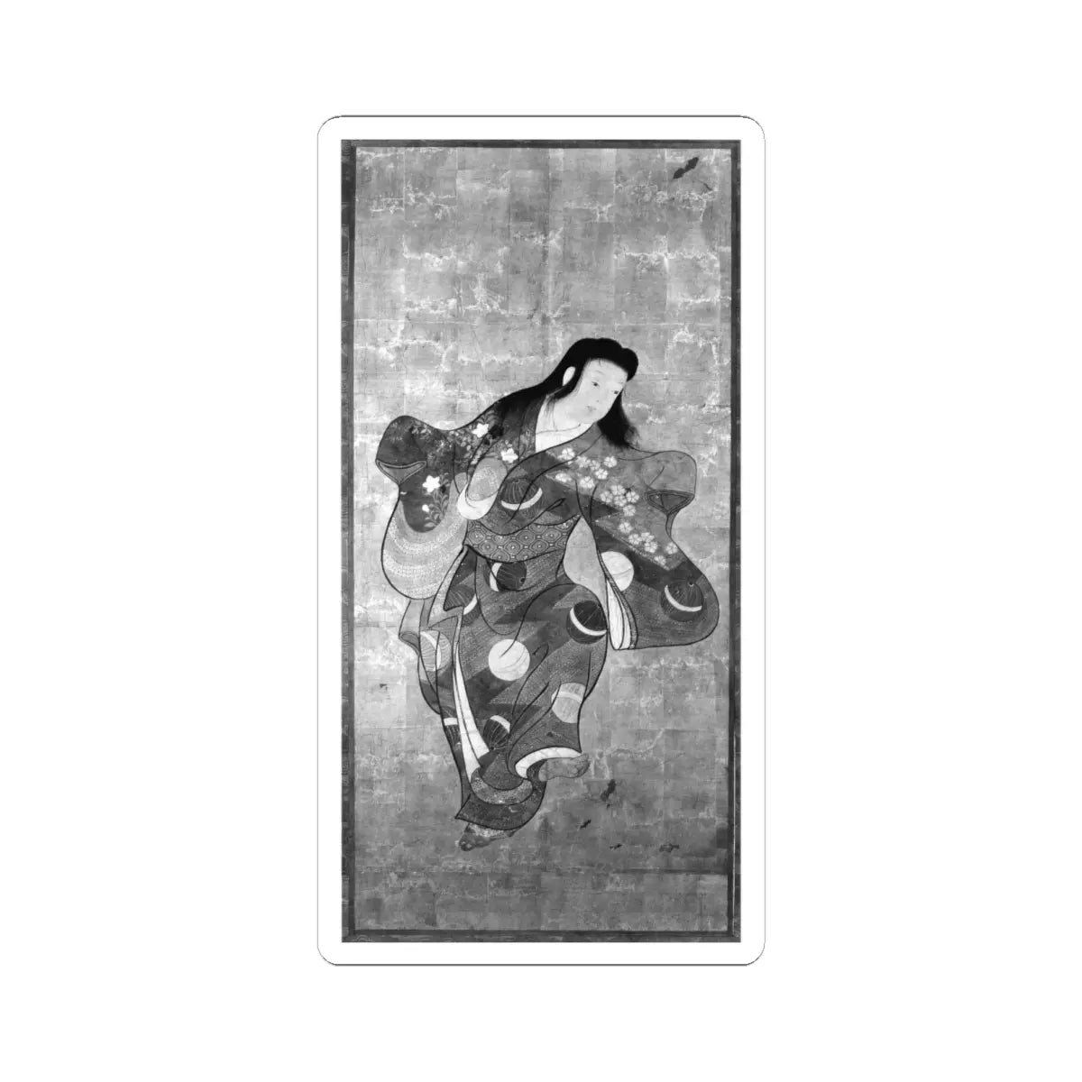 unknown - Dancers - late 17th–early 18th century v4 - STICKER Vinyl Kiss-Cut Decal