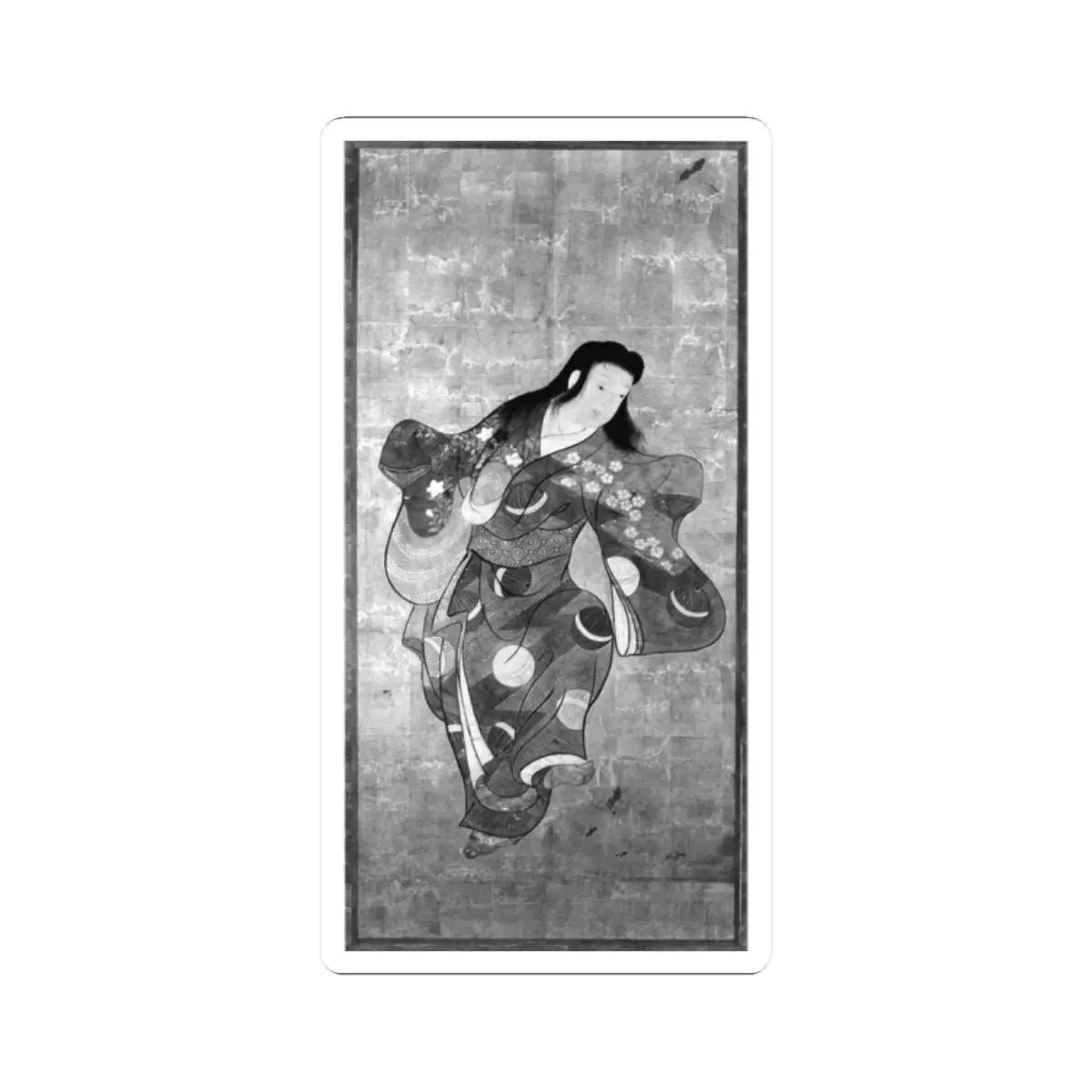 unknown - Dancers - late 17th–early 18th century v4 - STICKER Vinyl Kiss-Cut Decal