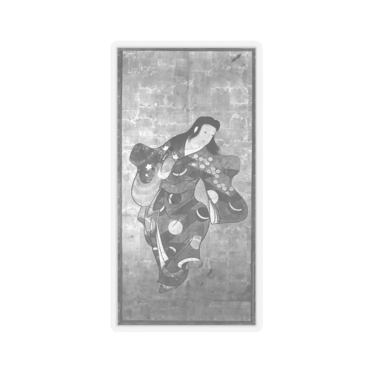 unknown - Dancers - late 17th–early 18th century v4 - STICKER Vinyl Kiss-Cut Decal