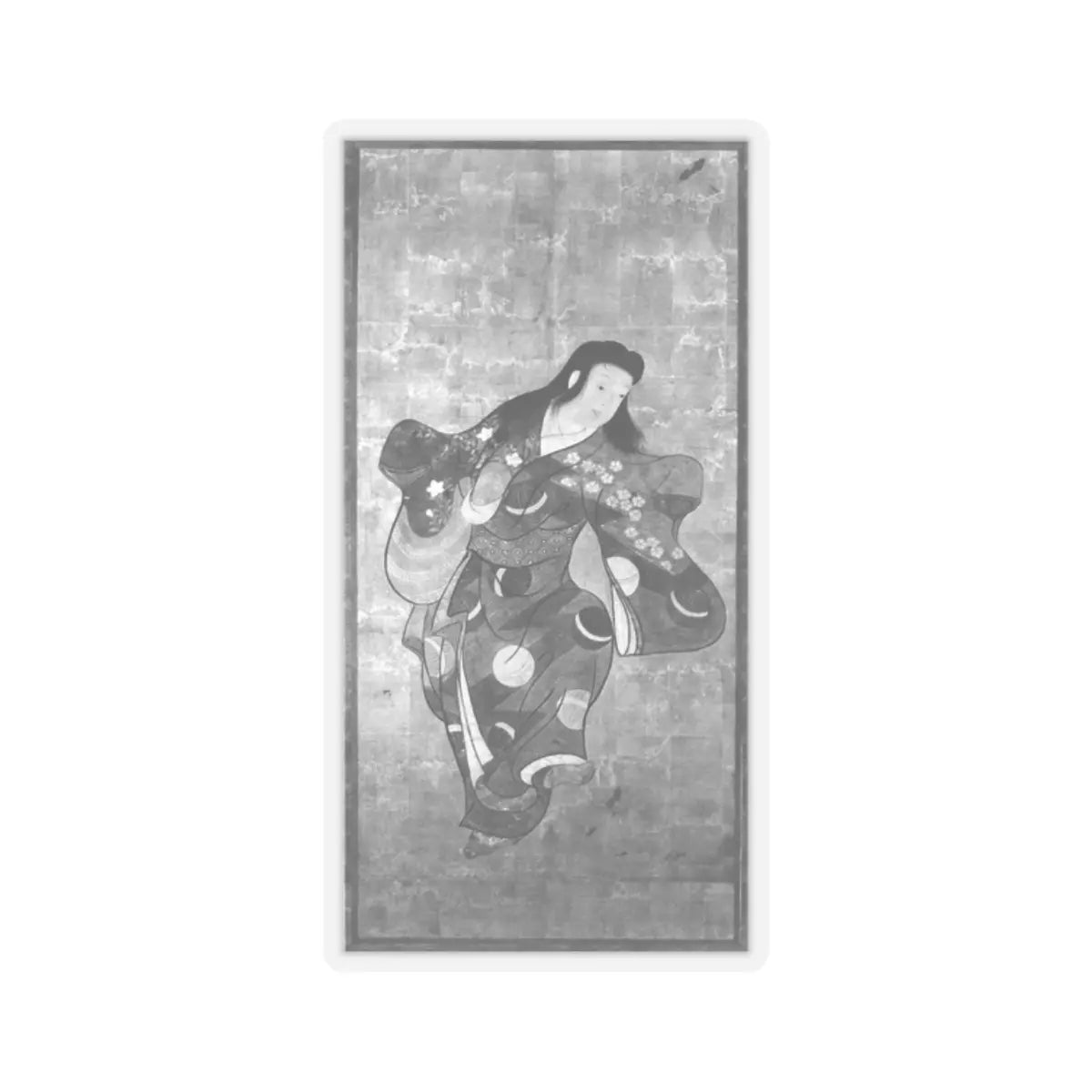 unknown - Dancers - late 17th–early 18th century v4 - STICKER Vinyl Kiss-Cut Decal