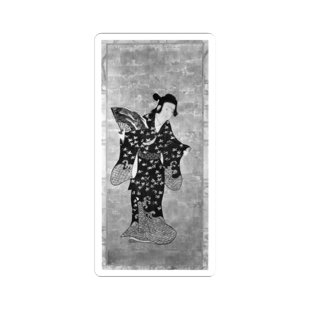 unknown - Dancers - late 17th–early 18th century v7 - STICKER Vinyl Kiss-Cut Decal