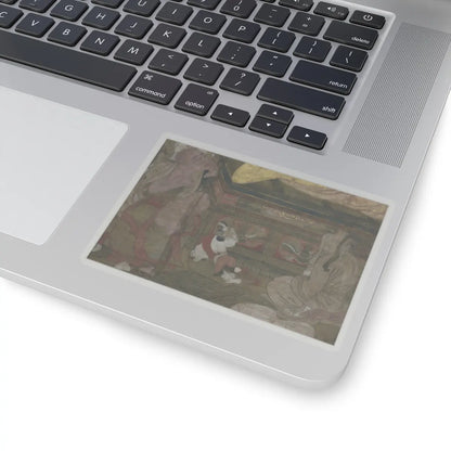 unknown - Death of the Historical Buddha (Nehan-zu) - 15th century v31 - STICKER Vinyl Kiss-Cut Decal