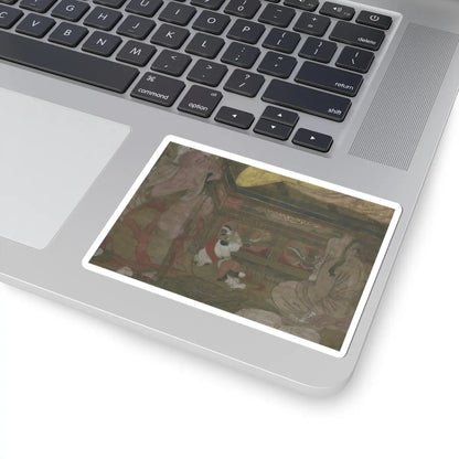 unknown - Death of the Historical Buddha (Nehan-zu) - 15th century v31 - STICKER Vinyl Kiss-Cut Decal