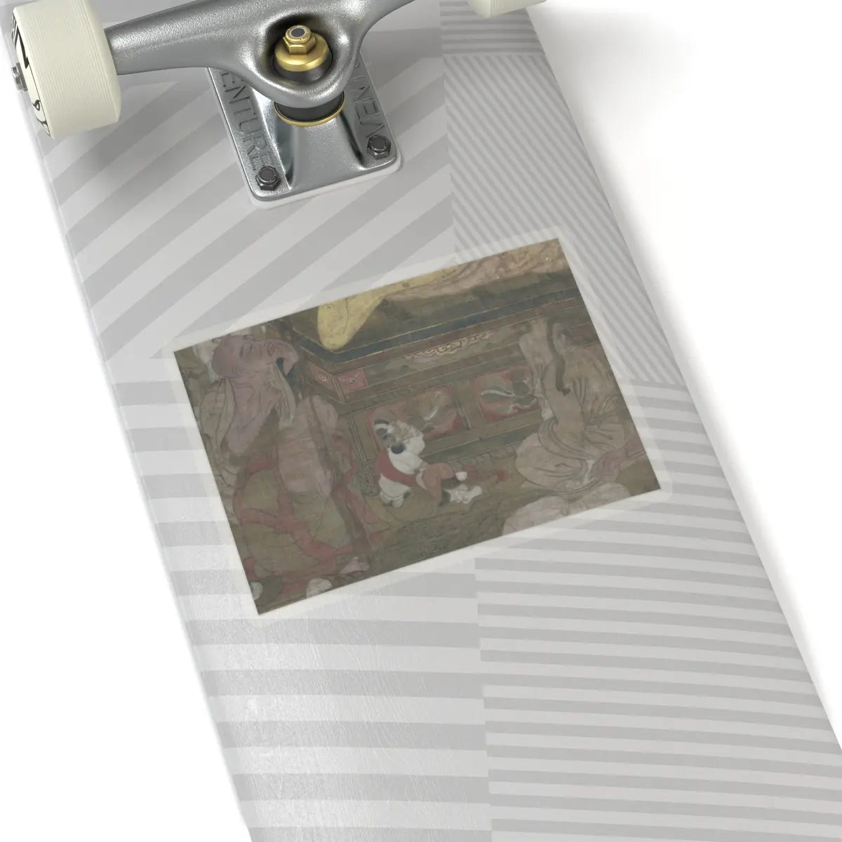 unknown - Death of the Historical Buddha (Nehan-zu) - 15th century v31 - STICKER Vinyl Kiss-Cut Decal
