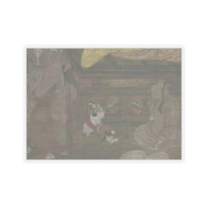unknown - Death of the Historical Buddha (Nehan-zu) - 15th century v31 - STICKER Vinyl Kiss-Cut Decal