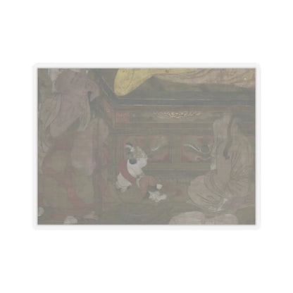 unknown - Death of the Historical Buddha (Nehan-zu) - 15th century v31 - STICKER Vinyl Kiss-Cut Decal
