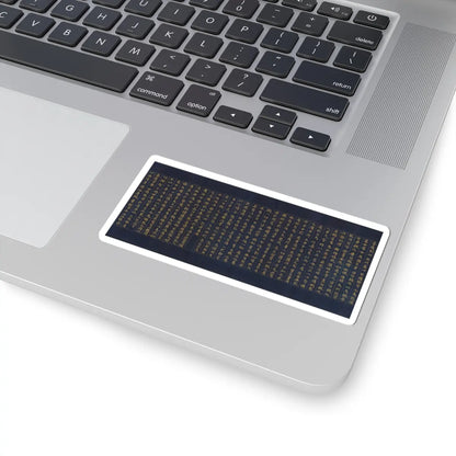 unknown - “Devadatta,” Chapter 12 of the Lotus Sutra (Hoke-kyō, Daibadatta-bon) - 12th century v33 - STICKER Vinyl Kiss-Cut Decal