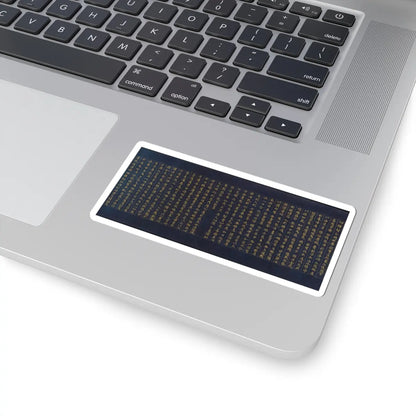 unknown - “Devadatta,” Chapter 12 of the Lotus Sutra (Hoke-kyō, Daibadatta-bon) - 12th century v34 - STICKER Vinyl Kiss-Cut Decal