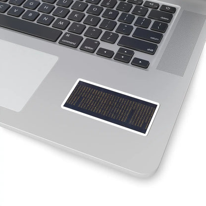 unknown - “Devadatta,” Chapter 12 of the Lotus Sutra (Hoke-kyō, Daibadatta-bon) - 12th century v40 - STICKER Vinyl Kiss-Cut Decal