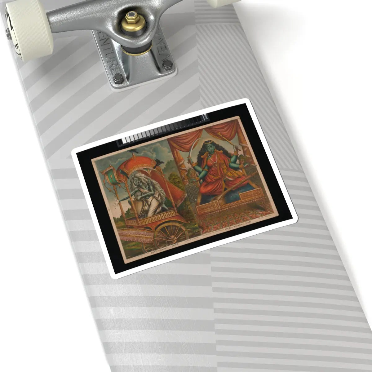 SKU:TSS-STICK-NKNDHM-6X6-2 Sizes:6" × 6" Types:White