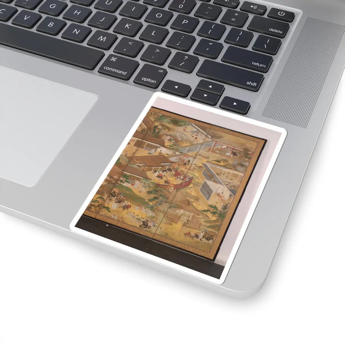 unknown - Fifty-Four Scenes from The Tale of Genji - late 17th century v3 - STICKER Vinyl Kiss-Cut Decal
