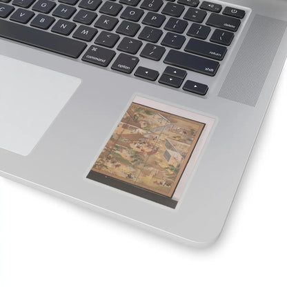 unknown - Fifty-Four Scenes from The Tale of Genji - late 17th century v3 - STICKER Vinyl Kiss-Cut Decal
