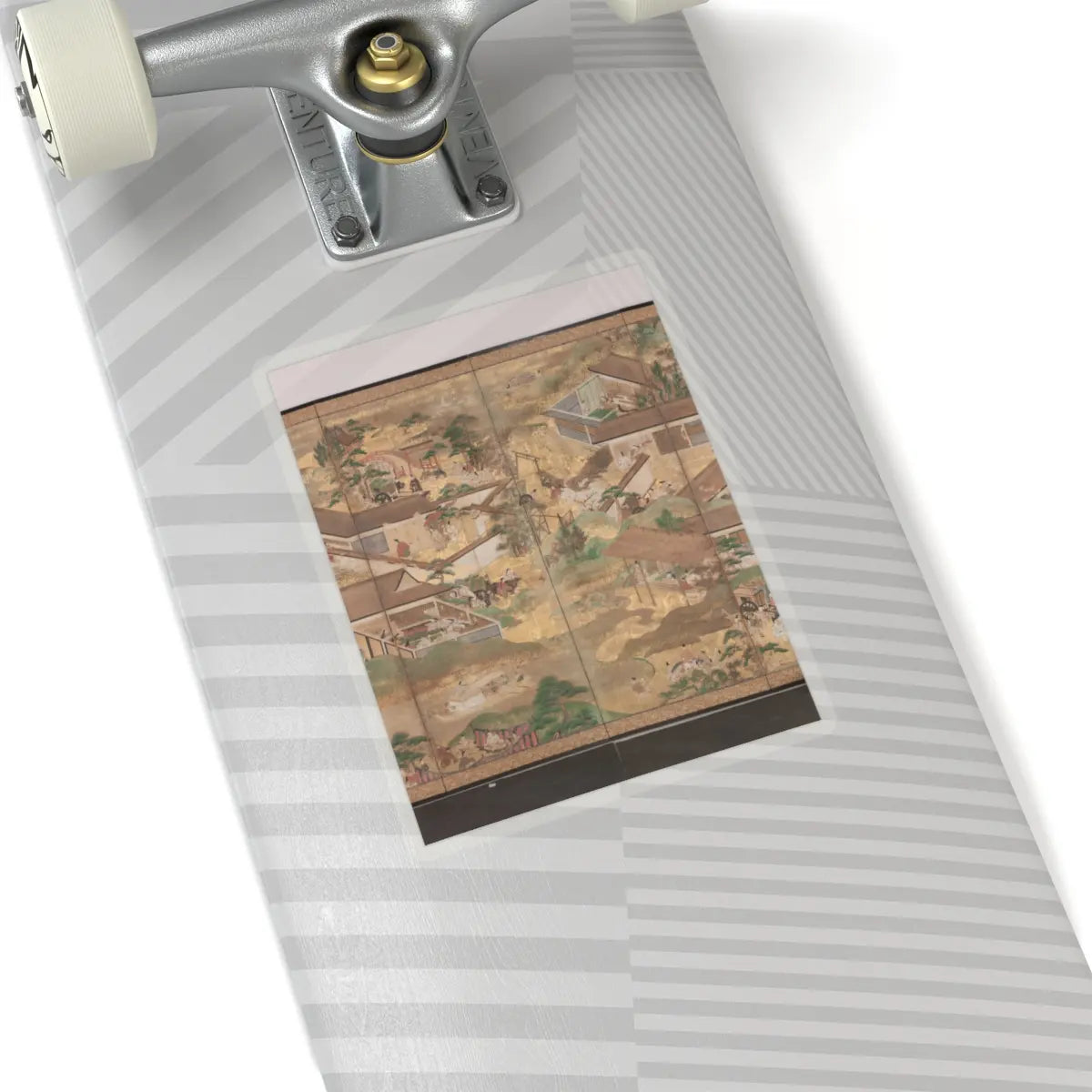 unknown - Fifty-Four Scenes from The Tale of Genji - late 17th century v4 - STICKER Vinyl Kiss-Cut Decal