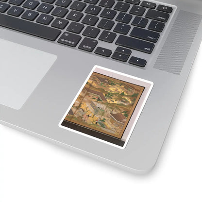 unknown - Fifty-Four Scenes from The Tale of Genji - late 17th century v6 - STICKER Vinyl Kiss-Cut Decal