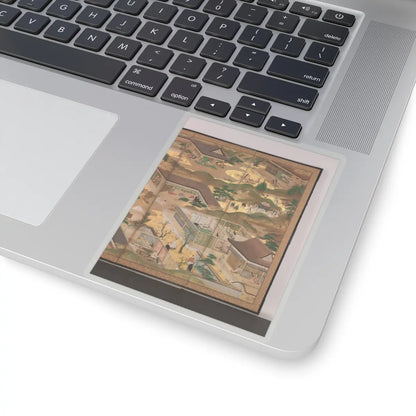 unknown - Fifty-Four Scenes from The Tale of Genji - late 17th century v6 - STICKER Vinyl Kiss-Cut Decal