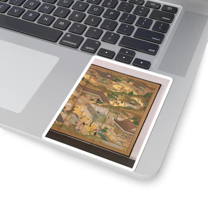 unknown - Fifty-Four Scenes from The Tale of Genji - late 17th century v6 - STICKER Vinyl Kiss-Cut Decal