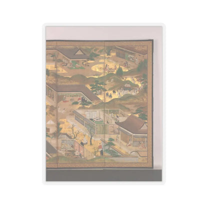 unknown - Fifty-Four Scenes from The Tale of Genji - late 17th century v6 - STICKER Vinyl Kiss-Cut Decal