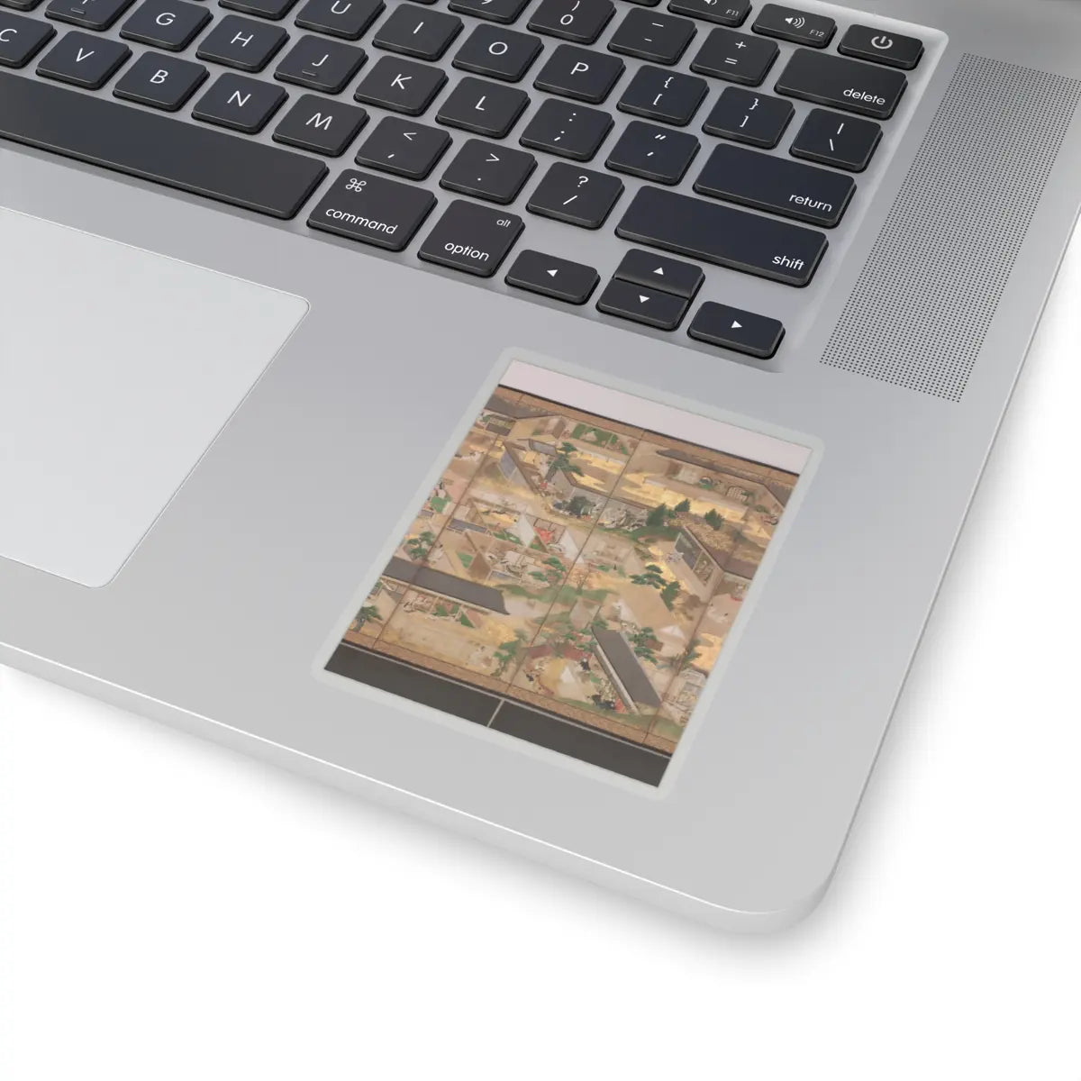 unknown - Fifty-Four Scenes from The Tale of Genji - late 17th century v7 - STICKER Vinyl Kiss-Cut Decal