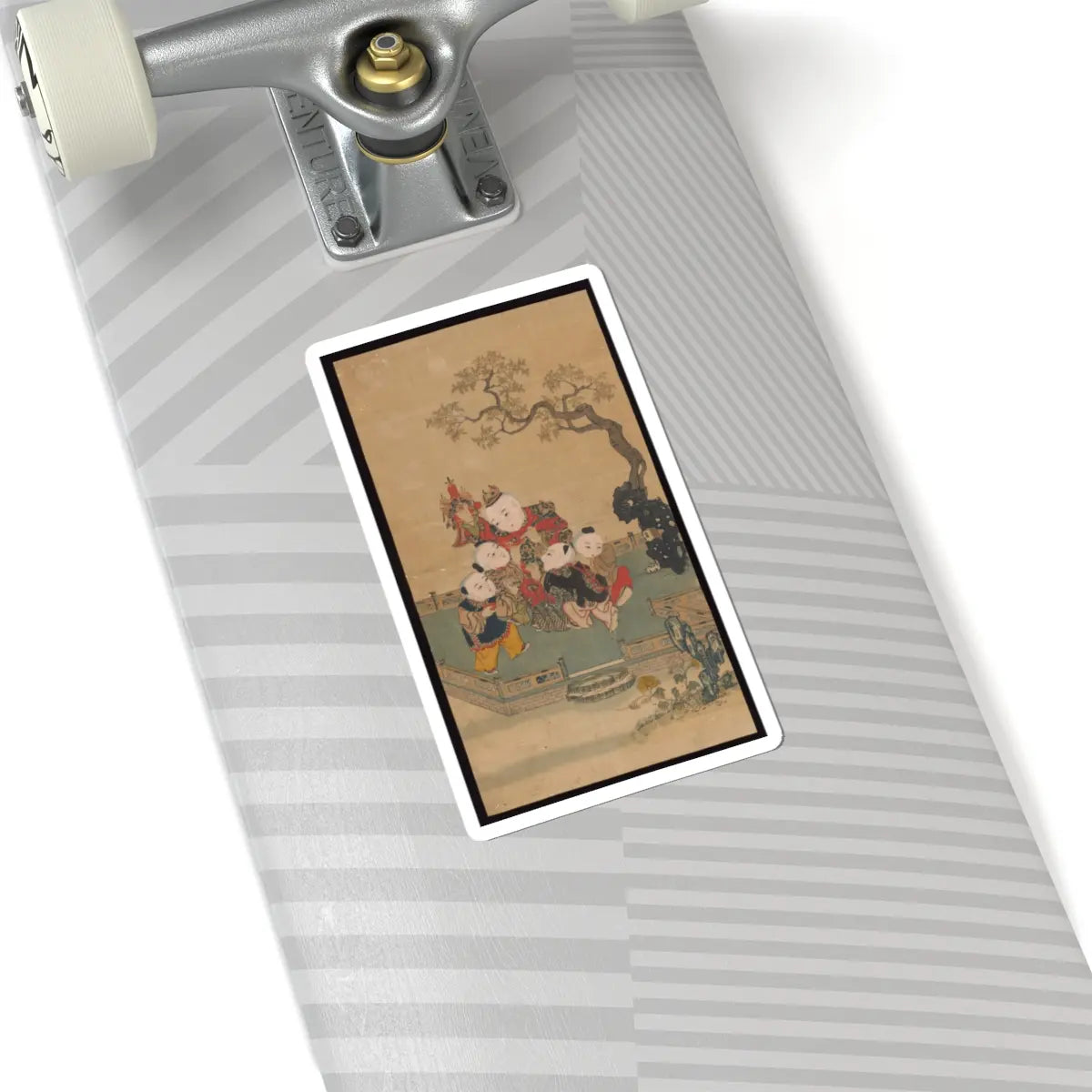 SKU:TSS-STICK-NKNFV-6X6-14KNL Sizes:6" × 6" Types:White