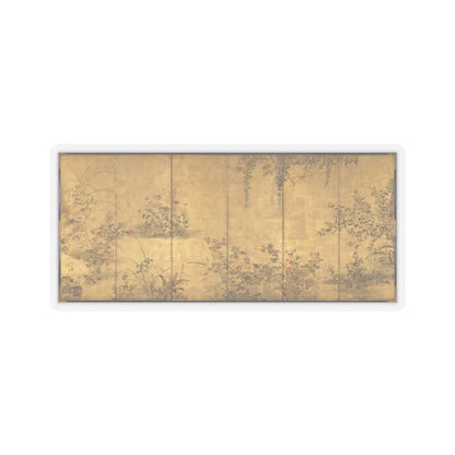 unknown - Flowering Plants and Vegetables of the Four Seasons - early 18th century v1 - STICKER Vinyl Kiss-Cut Decal