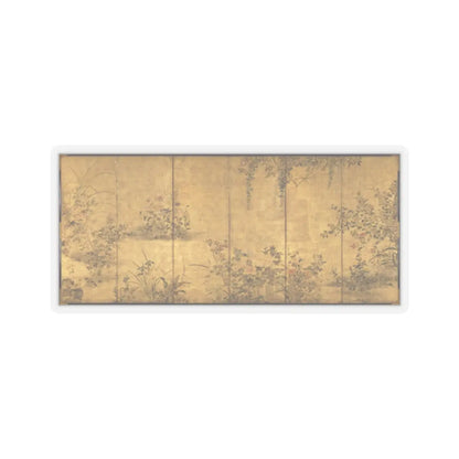 unknown - Flowering Plants and Vegetables of the Four Seasons - early 18th century v1 - STICKER Vinyl Kiss-Cut Decal