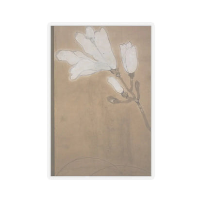 unknown - Flowers and Bamboo - 18th century v2 - STICKER Vinyl Kiss-Cut Decal