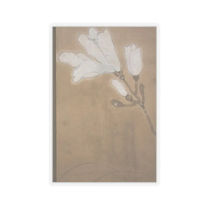 unknown - Flowers and Bamboo - 18th century v2 - STICKER Vinyl Kiss-Cut Decal
