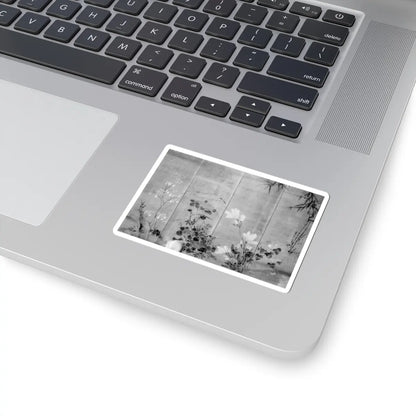 unknown - Flowers and Bamboo - 18th century v4 - STICKER Vinyl Kiss-Cut Decal