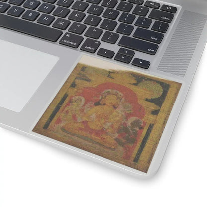 unknown - Folio from a Buddhist Manuscript of Pancavimsatisahasrika Prajnaparamita - ca. 1090 v1 - STICKER Vinyl Kiss-Cut Decal