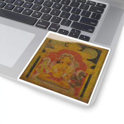 unknown - Folio from a Buddhist Manuscript of Pancavimsatisahasrika Prajnaparamita - ca. 1090 v1 - STICKER Vinyl Kiss-Cut Decal