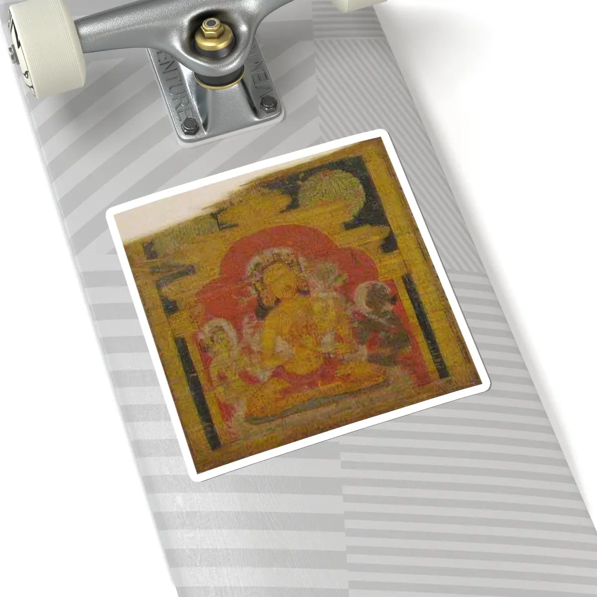 unknown - Folio from a Buddhist Manuscript of Pancavimsatisahasrika Prajnaparamita - ca. 1090 v1 - STICKER Vinyl Kiss-Cut Decal
