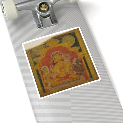 unknown - Folio from a Buddhist Manuscript of Pancavimsatisahasrika Prajnaparamita - ca. 1090 v1 - STICKER Vinyl Kiss-Cut Decal