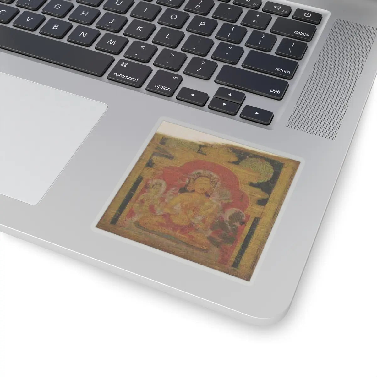 unknown - Folio from a Buddhist Manuscript of Pancavimsatisahasrika Prajnaparamita - ca. 1090 v1 - STICKER Vinyl Kiss-Cut Decal