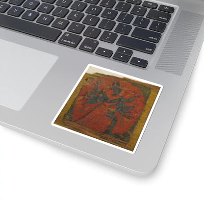 unknown - Folio from a Buddhist Manuscript of Pancavimsatisahasrika Prajnaparamita - ca. 1090 v4 - STICKER Vinyl Kiss-Cut Decal